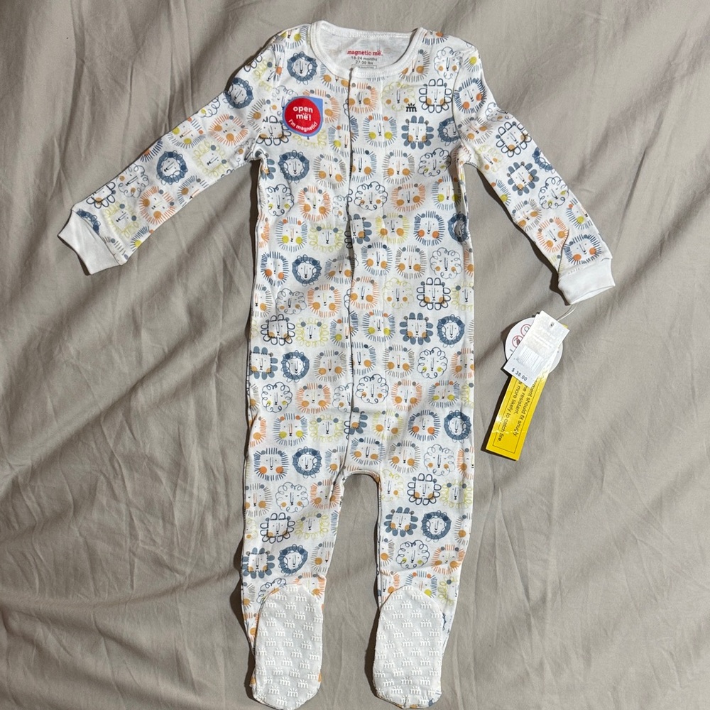 Magnetic Me White with pattern Kids One Piece - new with tags